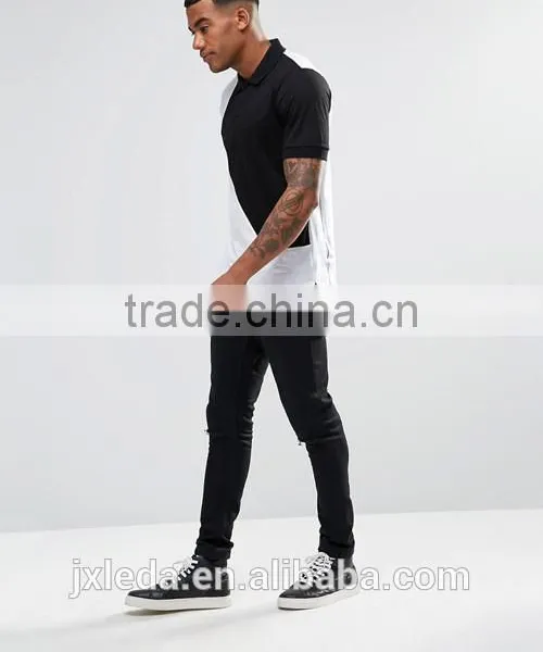 Bulk OEM New Designs Cut & Sew Men Polo T-shirt Manufacturer in China photo-4