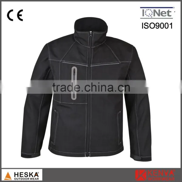 Wholesale New Design Men Ripstop Softshell Jacket Waterproof Breathable photo-2