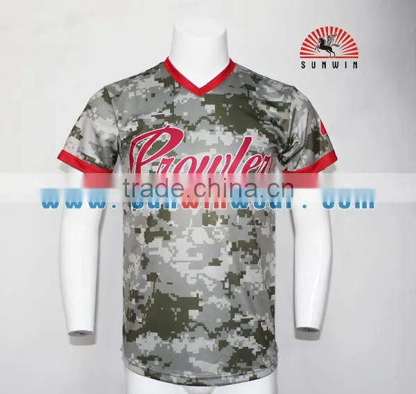 2017 Fashion Blank Baseball Jersey Uniform Custom Digital Baseball Jersey Wholesale Baseball Jersey photo-4