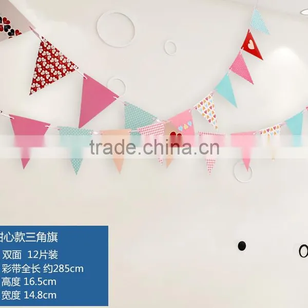 Hot Sell Party Decoration Bunting Flag/ Birthday Pennant photo-3