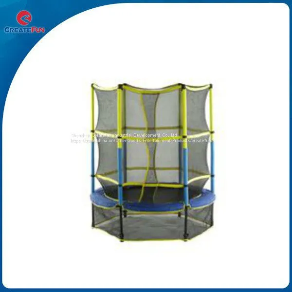 CreateFun 55 Inch Rebounder Trampoline With Safety Net For Kids photo-5