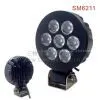 New-21W 2500lum Truck Tractor LED Work Lamp SM6211