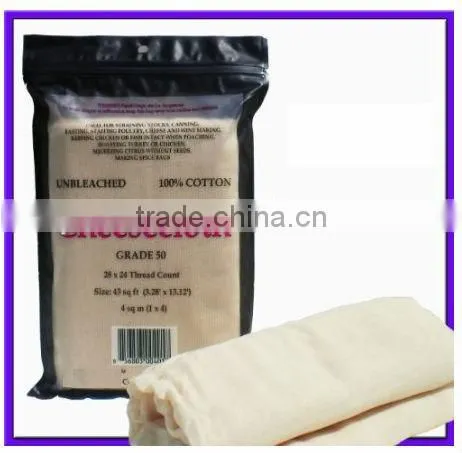 4 Square Meter Grade 50 Unbleached Cheesecloth Fabric Ultra Fine 100% Natural Cotton Cheese Cloth 28 x 24 Threads Count