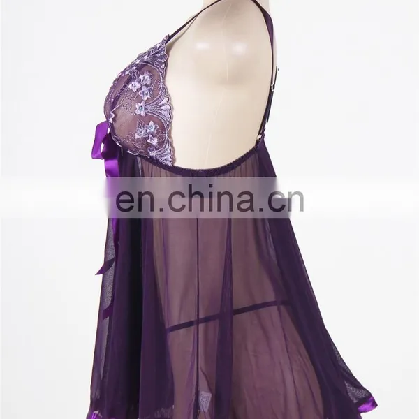 Sexy See Through Women Enchanting Sleepwear photo-4