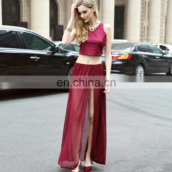 Fashion Wholesale Woman Sexy Two Pieces Woman Clothes photo-3