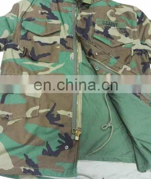2017 Hot Selling Men American Camouflage Woodland Winter Men Jacket for Winter for Army photo-5