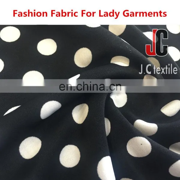 CM1877 Shaoxing S/P Single Polyester Spandex Print Knit FDY Fabric photo-2