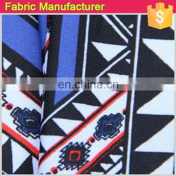 Stretch DTY 100% Polyester Jersey Knit Print Fabric photo-5