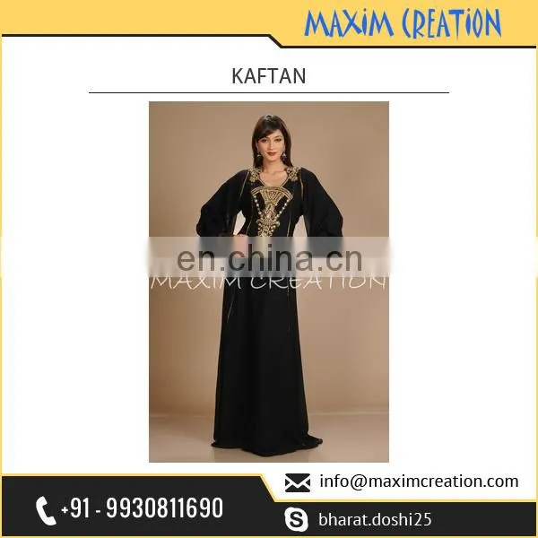 Stunning Pattern Long Kaftan Dress for Ladies at Affordable Market Rate