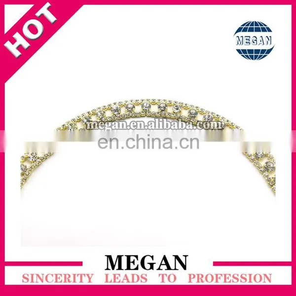 Fashion Gold Crystal Rhinestone Bikini Chain Connector photo-3