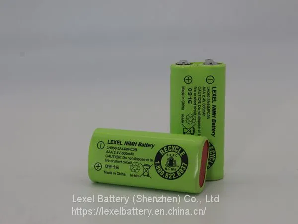 2.4V AA 2200mAh NiMh Rechargeable Battery Packs