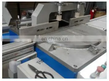Window Door Frame Making/one Head Cutter /aluminium Profile Angle Channel Cutting Machine photo-4