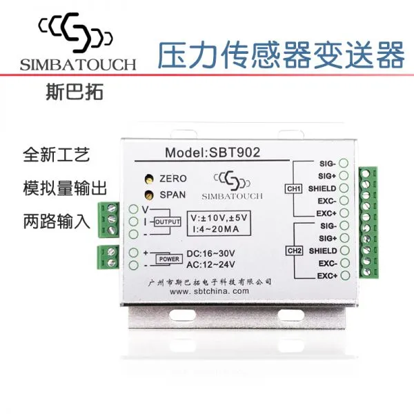 Sparto SBT902 Pressure Sensor Transmitter Force Measurement Analog Digital Quantity photo-2