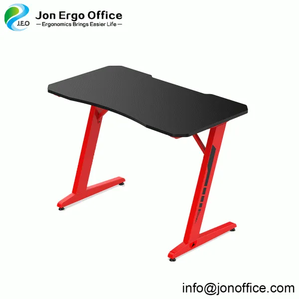 Mordern Bedroom Gaming Laptop Desk Gamers Computer Table E-Sports Z-Shaped photo-2