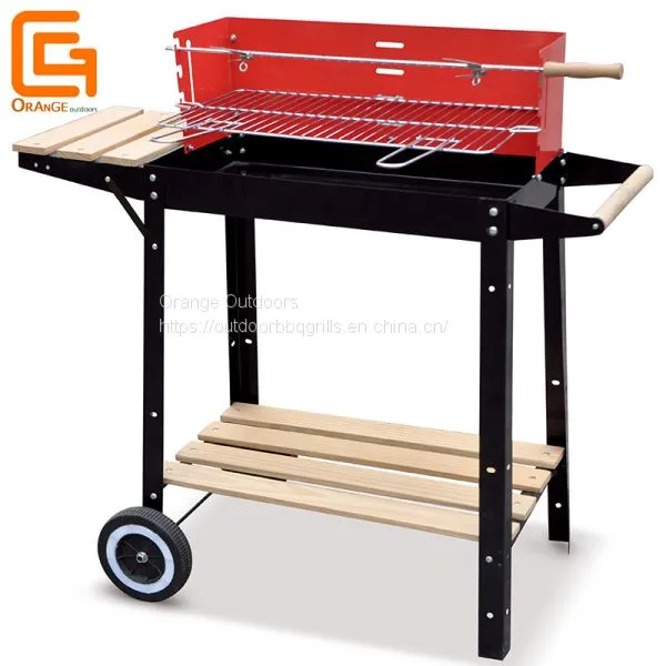 Rectangle Barbecue Grill Outdoor Rectangular Bbq Charcoal Grill