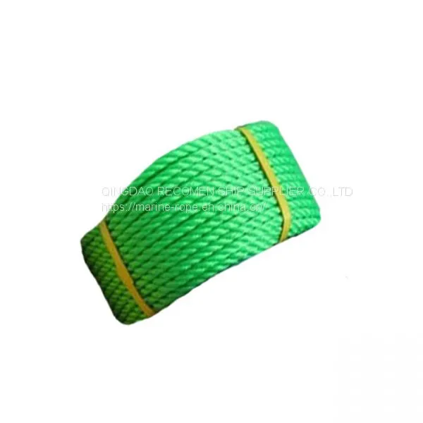 RECOMEN Hot Sale pp Danline Mooring 4 mm 3 Strands pp Twisted Danline Polypropylene Rope photo-3
