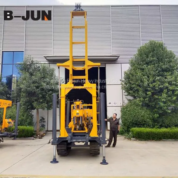 Crawler Water Well Hydraulic Drilling Machine 130m Water Borehole Drilling Machine photo-2