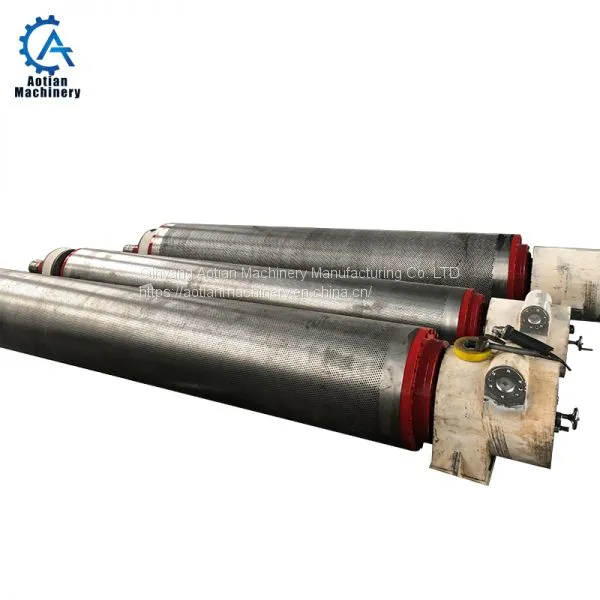 Notebook Making Machine Rice Straw Pulp Vacuum Couch Roll photo-4