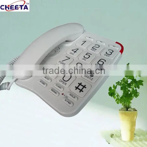 Large Keyboard Home and Hospital Senior Big Button Telephone Quality Choice photo-3