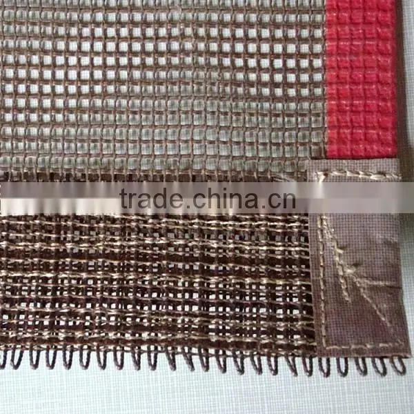 4*4 Brown Open Mesh Conveyor Belt of Drying Machine for Textile Printing photo-6