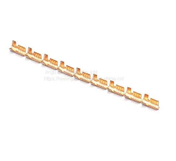 Factory Supply 0.01-1.0mm Phosphor Bronze Crimp Terminals Butt Connectors for Industrial Wire Connecting