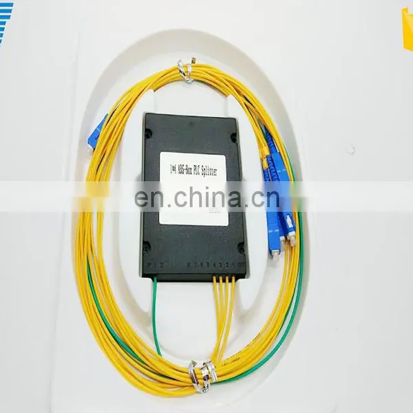 Factory Wholesale 1X2 1X4 1X8 1X16 1X32 1X64 Optical Fiber Sc Apc Upc Connector Steel Tube Type Plc Splitter photo-2
