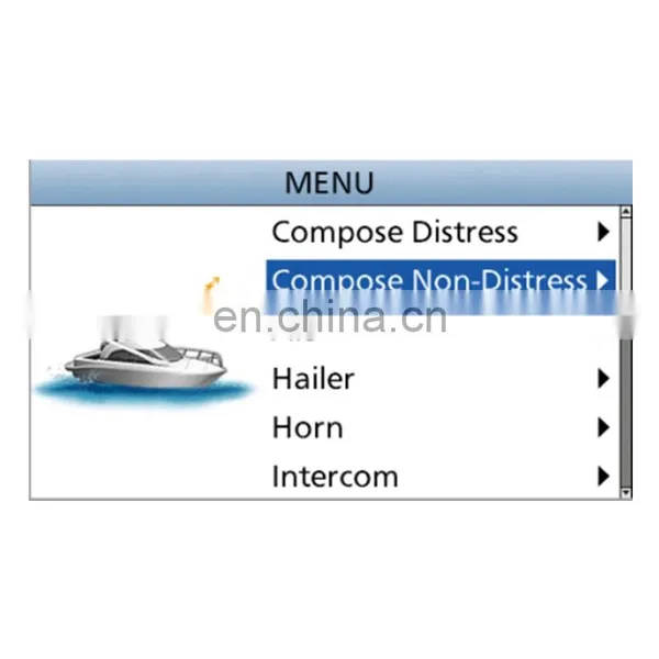 Marine Electronics Maritime Navigation Communication Icom IC-M605 CLASS D DSC AIS Ship Boat VHF Radio Telephone Transceiver photo-2