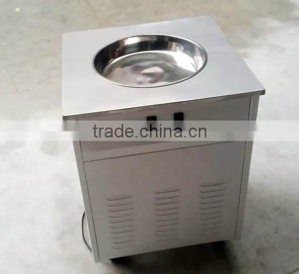 2016 Single Round Pan Fry Ice Cream Machine for Commercial Use photo-4