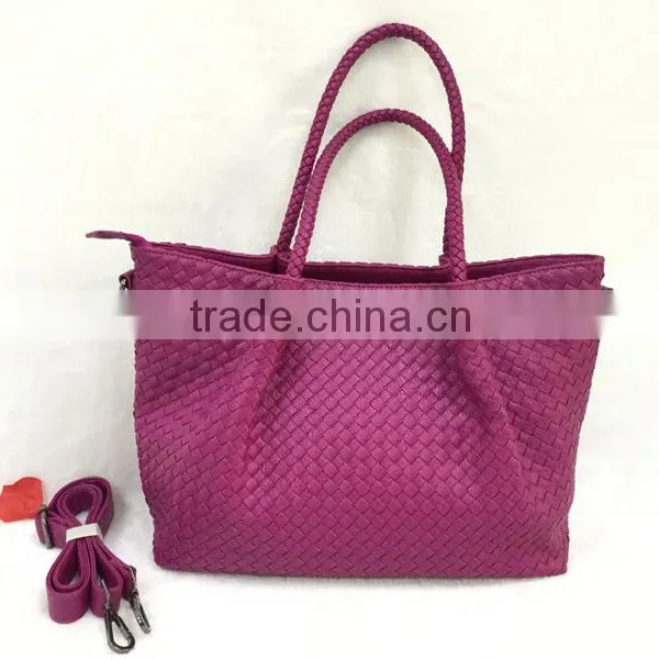 C89403A Factory Wholesale Women Woven Handbag New Fashion Women Bags photo-2