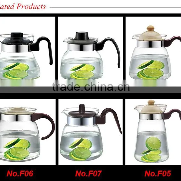 Made in China BPA Free Promotion Economic Water Pot Water Jug Heat Insulation Glass Water Pot photo-4