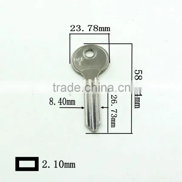DAF1 Key Blank photo-2