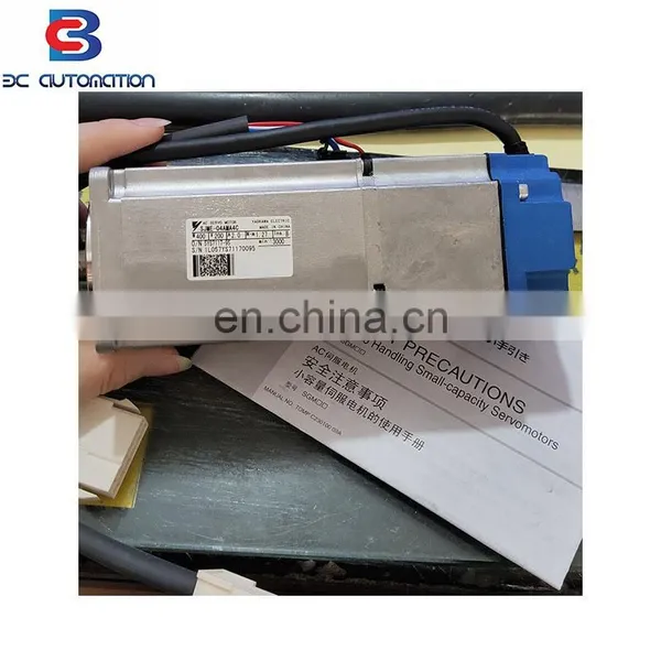 Original New Japan For Yaskawa AC Servo Motor SJME-04AMA4C 400W Servo Driver photo-4