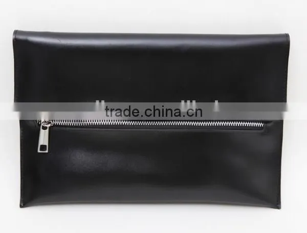 Pebbled Leather Women Small Envelope Clutch Bag ,leather Pouch 2016 photo-3