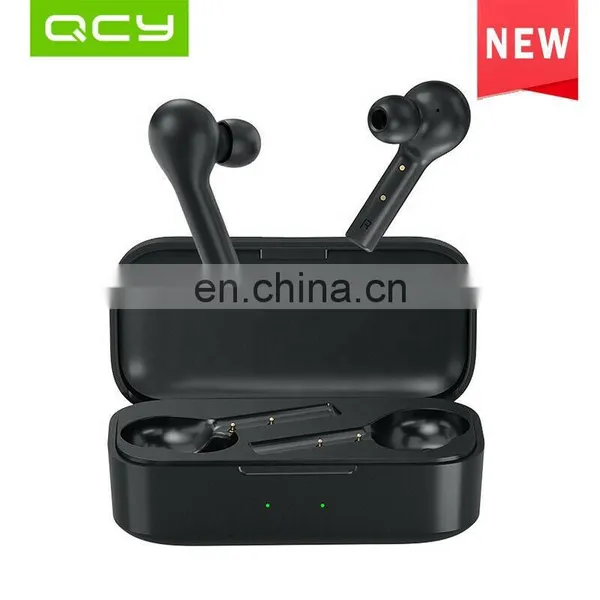 Original TWS Bt Touch Control QCY-T5 BT 5.0 Wireless Earphone Earbuds Audiowise Headphone With Dual Mic