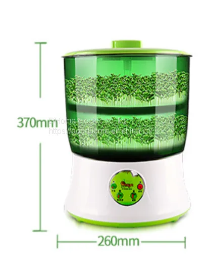 Fully Automatic Green Bean Sprout Sprouting Machine, Intelligent Large Capacity Double Layer Sprouting Seedling （Wechat:13510231336）