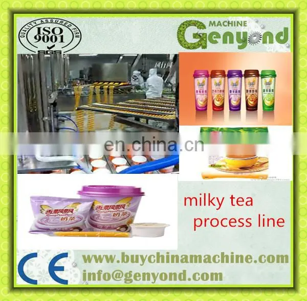 Automatic Milk Tea Cups Filling and Sealing Machine/line photo-2