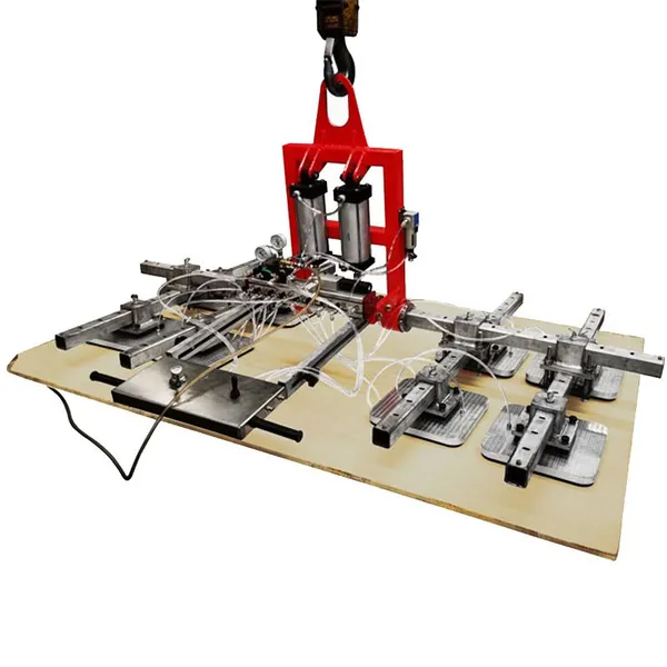 HUALONG Glass Lifting and Metals Stones Sheet Panel Vacuum Lifter Machine