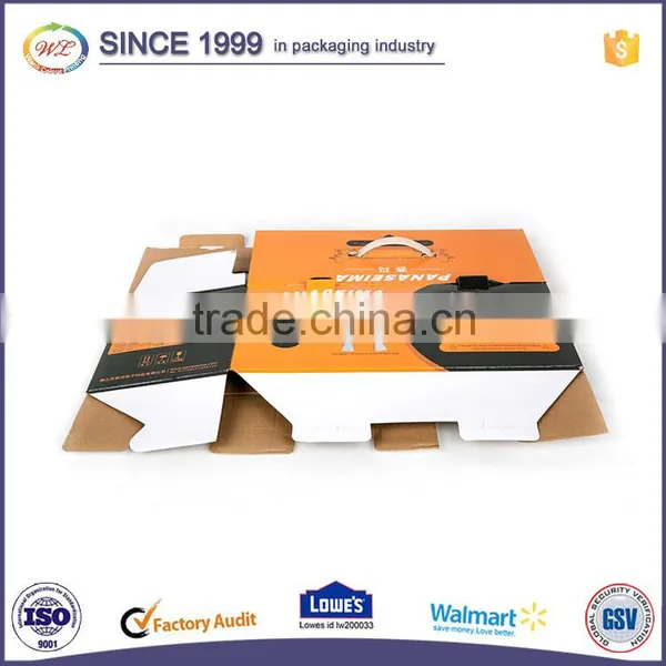 Full Color Printed Rectangle Folding Design Art Paper Brownie Packaging Box photo-4