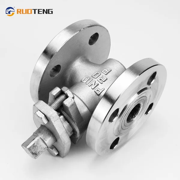 [Ruoteng] Inverted Pressure Balanced Lubricated Stainless Steel Flanged Plug Valve photo-5
