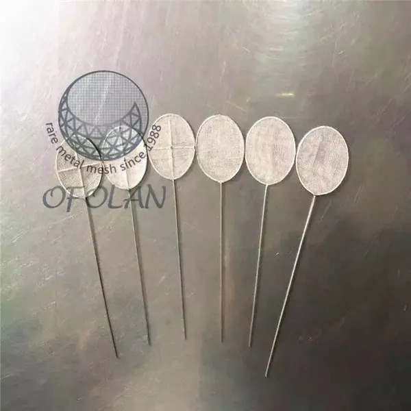 Platinum Rhodium Mesh Pure Platinum Mesh Wire Mesh Foil Stretch & Stamped Plate Mesh photo-2