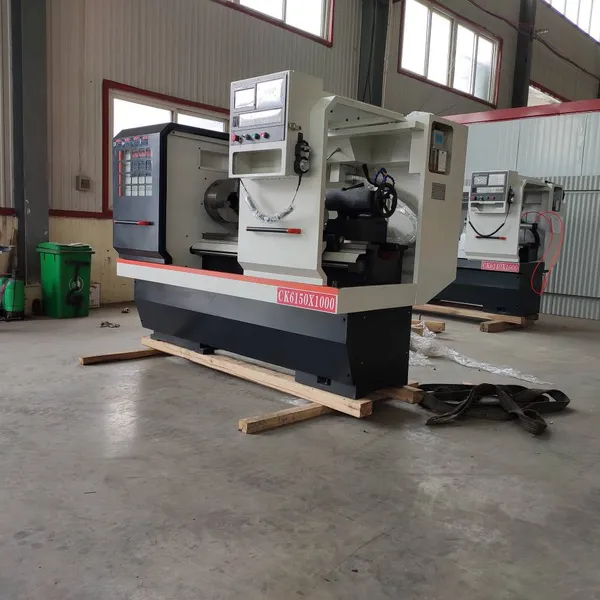 Cnc Lathe Ck6150x1000, Model 6150 Cnc Lathe With Hydraulic Double Chucks photo-4