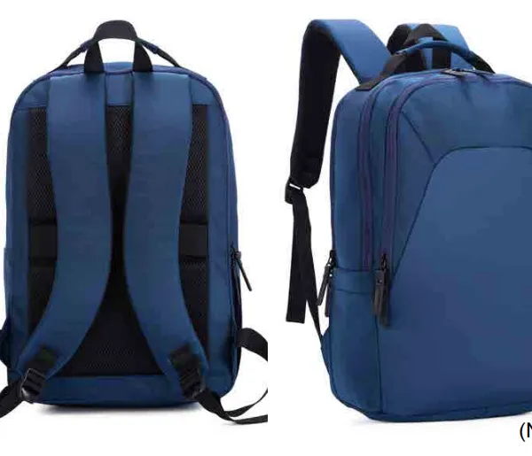 Sacs à ordinateur portable en gros, en polyester durable et imperméable, avec sangle de fixation pour bagages, sac à dos pour l'école et les voyages
