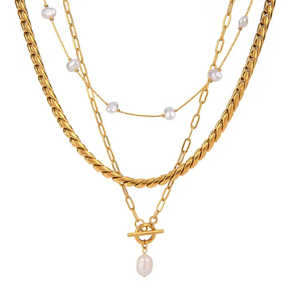 Luxury Pearl Necklace With 925 Silver Clasp for Formal Events