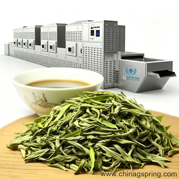 Top Quality Industrial Microwave Oven for Tea Fixing Drying Machine /green Tea/black Tea/Herbal Tea Sterilization Processing
