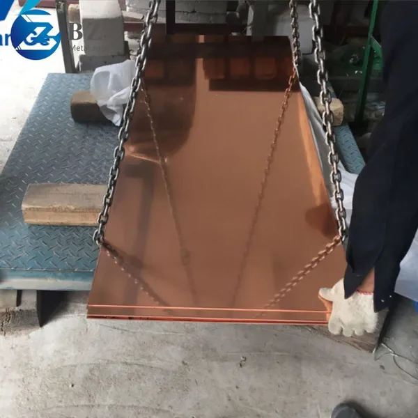 High Purity T2 Copper Sheet Cold Rolled Copper Plate Conductive Pure Copper Sheet Custom Cutting photo-3