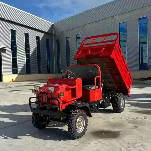 4WD Farm Dumper | 4x4 Agricultural Dump Truck For Farm Transportation photo-5