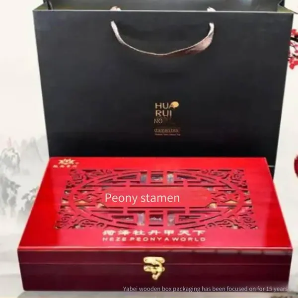 Astragalus Slices in Wooden Box Packaging, Astragalus Powder Gift Boxes, Manufacturer for Custom Production in 2024 photo-2