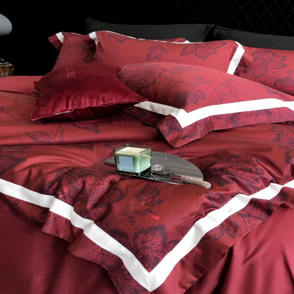 Wholesale 100% Cotton 4-Piece Bedding Set, Breathable & Soft Bed Linen photo-4