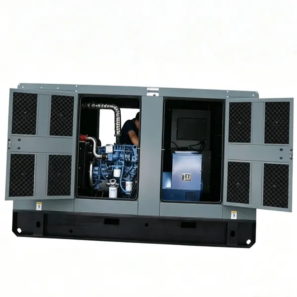 China Sale Yuchai Power 50kw/60kva Silent Type Diesel Generator Set
