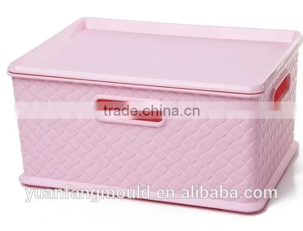 Plastic Injection Turnover Box Mould/plastic Injection Turnover Basket Mold photo-4